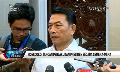Tanggapi Ancaman Pada Presiden, Moeldoko: Jangan Perlakukan Presiden Secara Semena-Mena