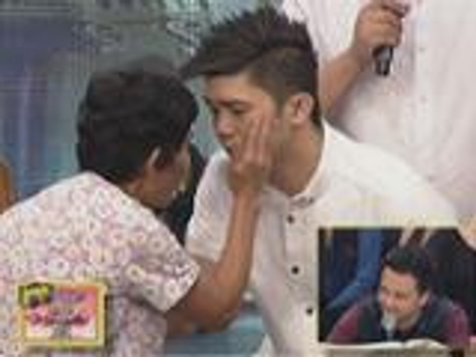 Vhong nakipag-nose to nose madlang audience sa...