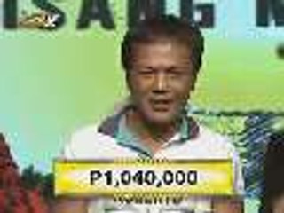 Download Video: Congratulations sa unang milyonaryo ng Isang Tanong, Isang Milyon!