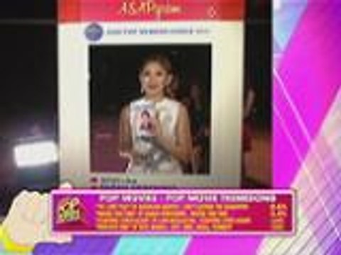 ASAP Pop Awards Pop Movie Theme Song: Maybe This Time by Sarah Geronimo