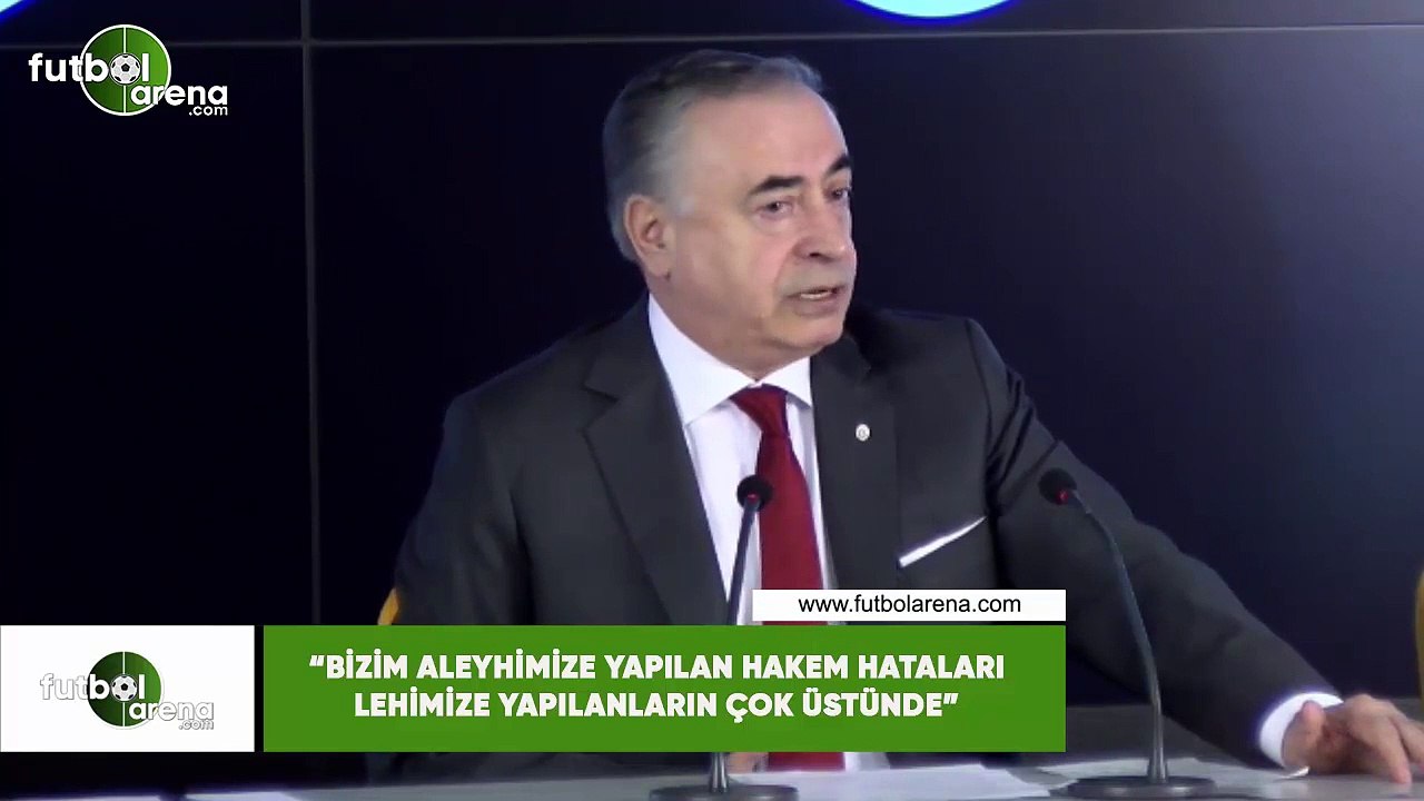 Mustafa Cengiz: "Bizim aleyhimize yapılan hakem hataları lehimize yapılanların çok üstünde"