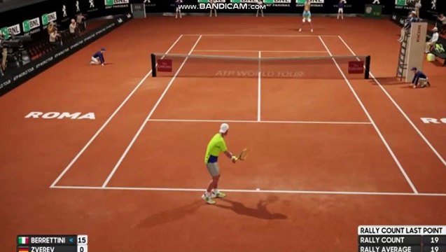 Matteo Berrettini vs Schwartzman Diego Highlights ATP 1000 Rome