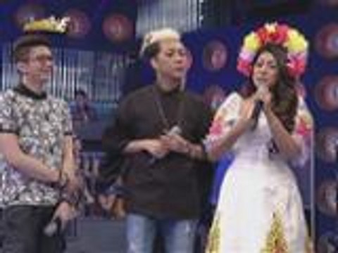 Kalokalike ni MJ Lastimosa rumampa with National Costume