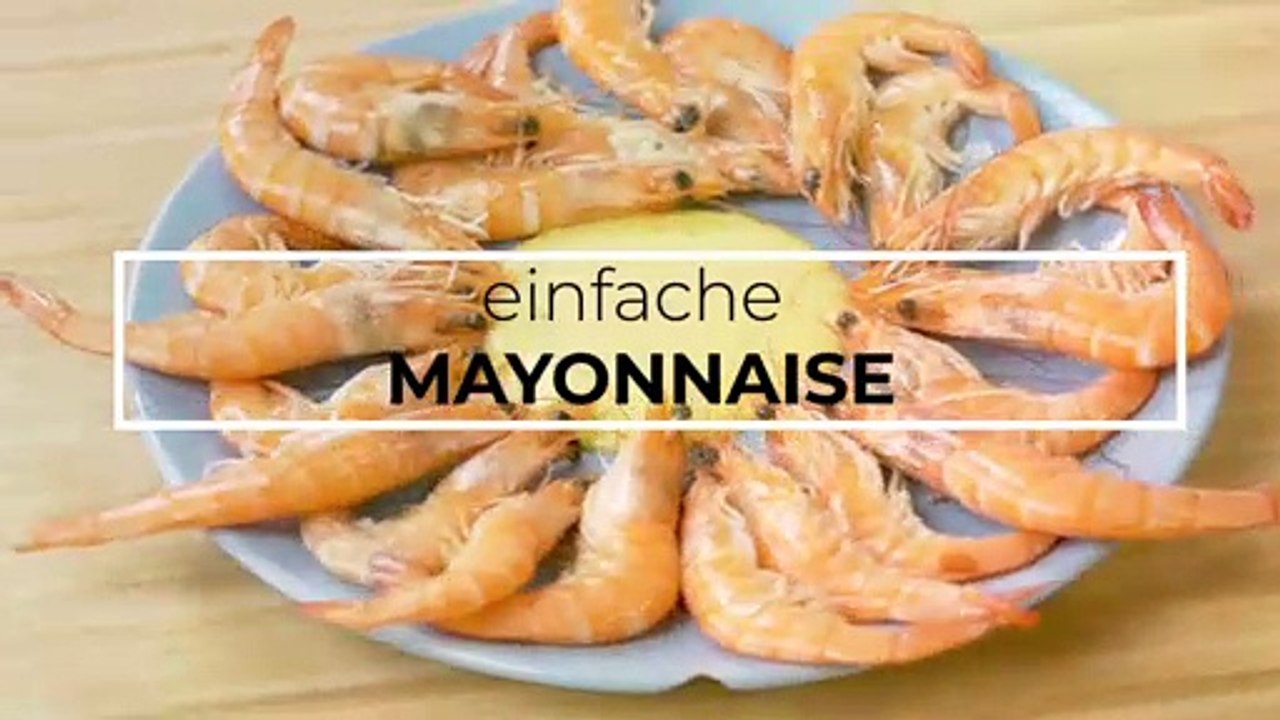 einfache Mayonnaise