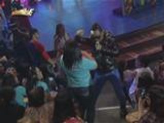 Apl de Ap kalokalike tinuloy pa rin ang talent round kahit namamaos sya