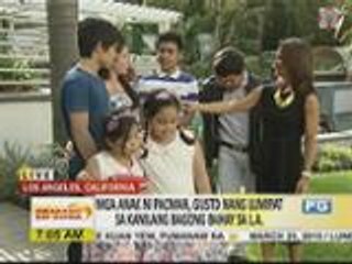 Manny Pacquiao, binisita ang planong bilhin na property sa Beverly Hills