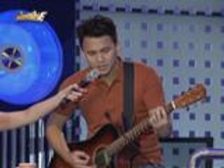 Yael Yuzon nagsample ng Huwag Kang Bibitiw Bigla