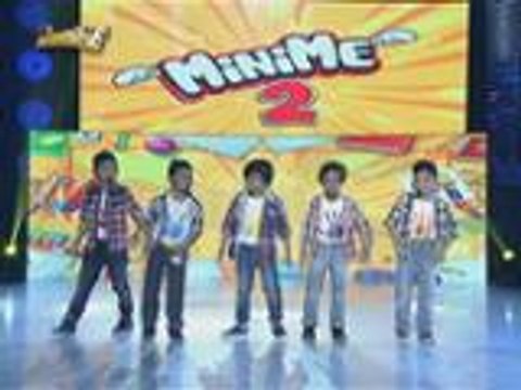 Mini Me Gimme 5 pinakilig ang madlang people