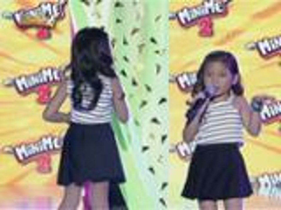 Mini Me nina Alex and Toni humataw sa singing sa weekly finals