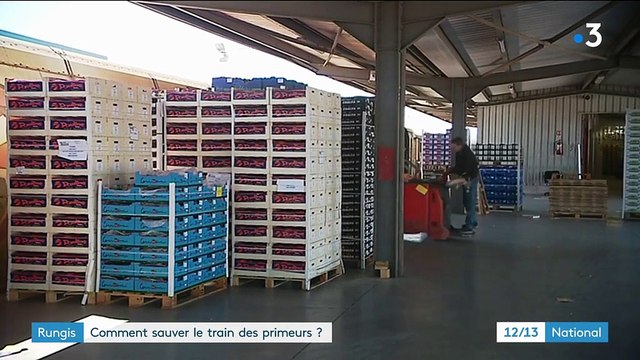 Rungis : le train des primeurs menacé de disparition