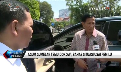 Agum Gumelar Temui Jokowi, Bahas Situasi Usai Pemilu