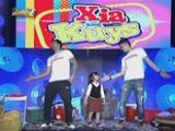 Billy and Vhong tinuruan si baby Xia ng NaeNae na sinamahan ng Belly Dancing