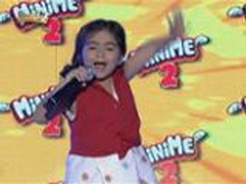 Mini Kathryn Bernardo itinodo ang acting mala Chichay sa Wildcard ng Mini Me