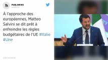 À l’approche des européennes, Matteo Salvini se dit prêt à enfreindre les règles budgétaires de l’UE