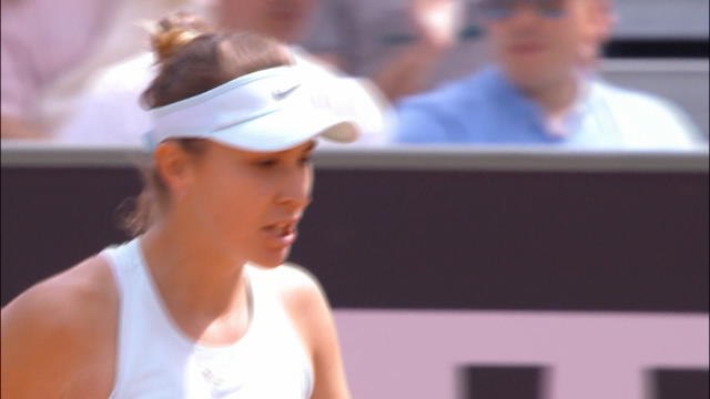 WTA : Rome - Bencic en mode diesel