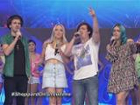 International band na Sheppard binisita ang madlang people ng It's Showtime!