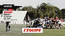 1/2 Finale aller Albi vs Rouen, bande-annonce - RUGBY - FÉDÉRALE 1