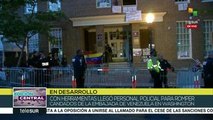 Policía pretende desalojo ilegal de embajada venezolana en Washington