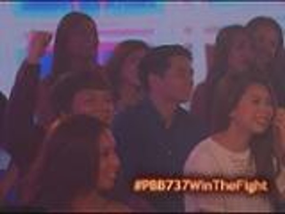 Housemates sing "Win The Fight"