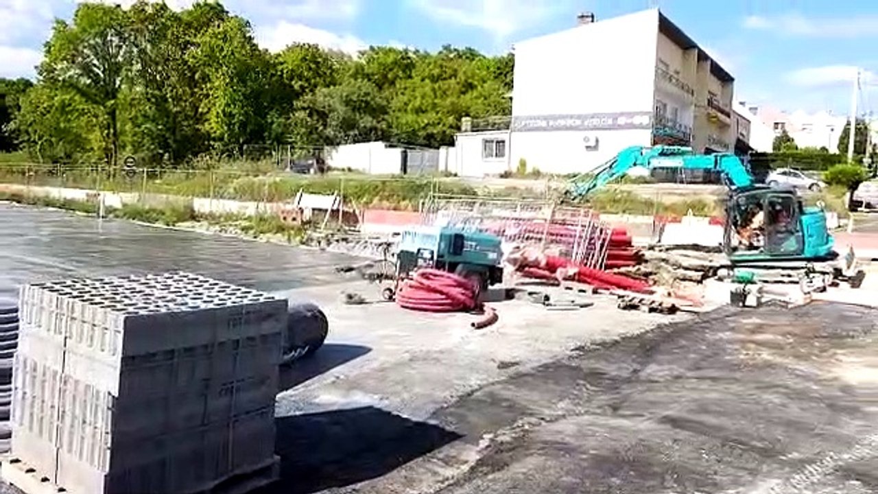 Après 3 jours de travaux, zoom sur le nouveau carrefour à Marange-Silvange sur la VR52