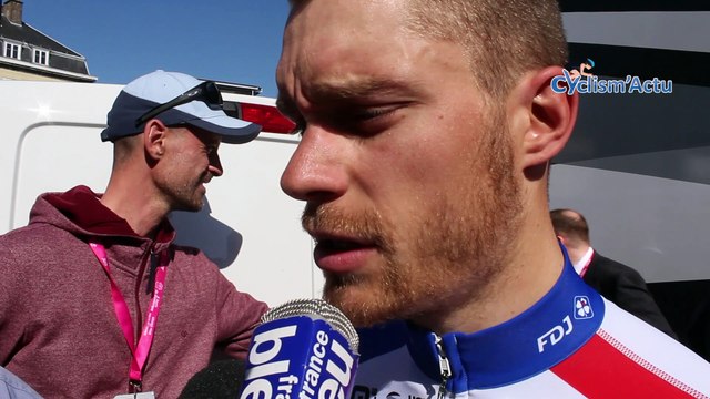 4 Jours de Dunkerque 2019 - Marc Sarreau : 4 Jours de Dunkerque 2019 - Marc Sarreau 2e de la 1ère étape : Ce n'est pas normal de faire une arrivée comme ça si dangereuse