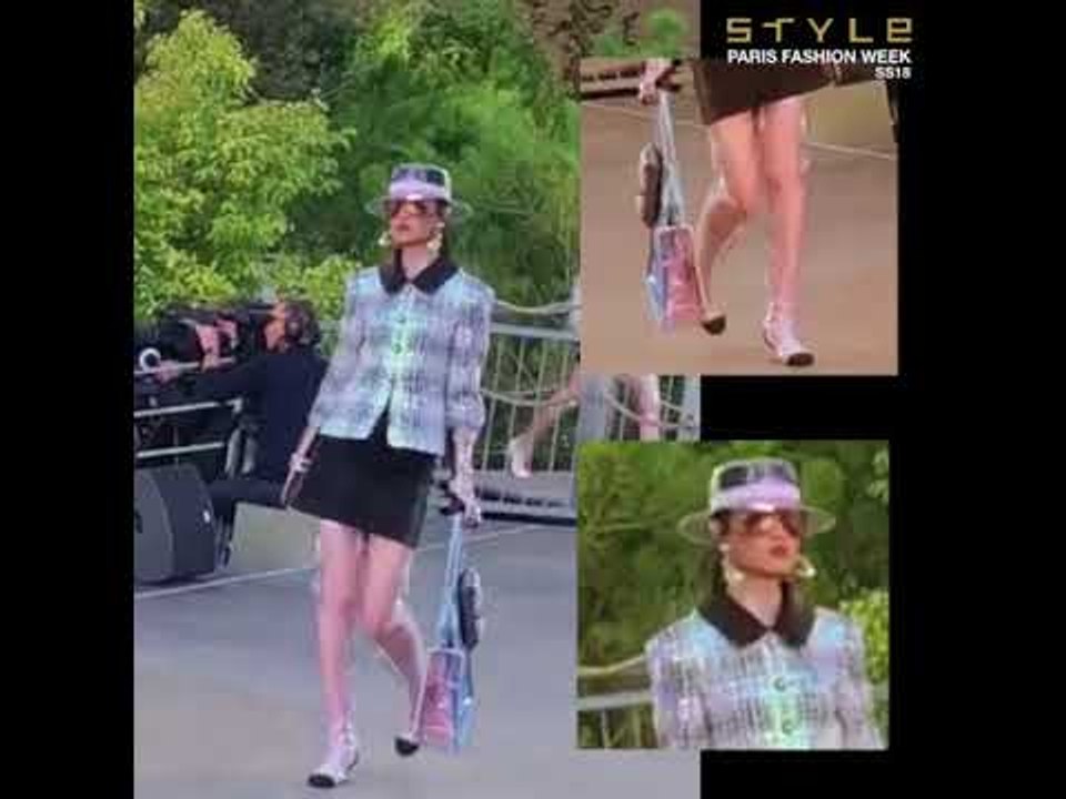 Chanel's spring/summer 2018 collection at Paris Fashion Week