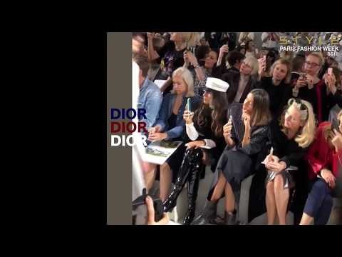 Dior's spring/summer 2018 collection at Paris Fashion Week