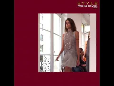 hloe's spring/summer 2018 collection at Paris Fashion Week