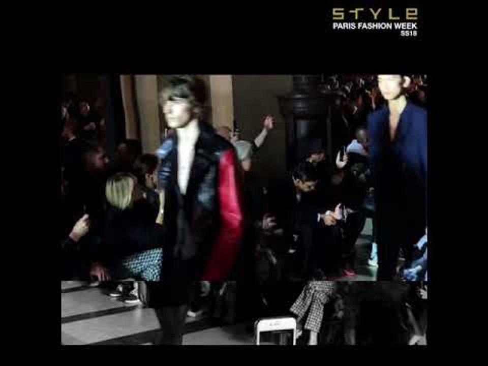 Givenchy's spring/summer 2018 collection at Paris Fashion Week