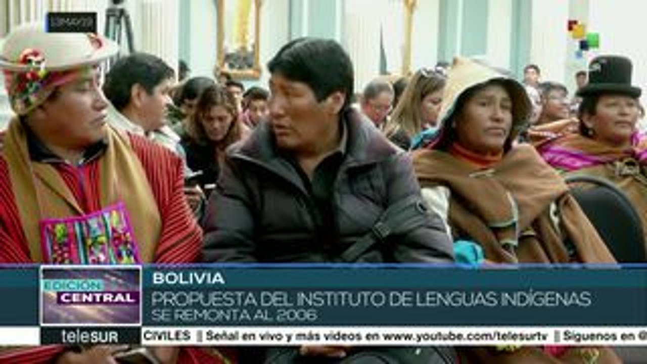 Bolivia sería sede del Instituto Iberoamericano de Lenguas Indígenas