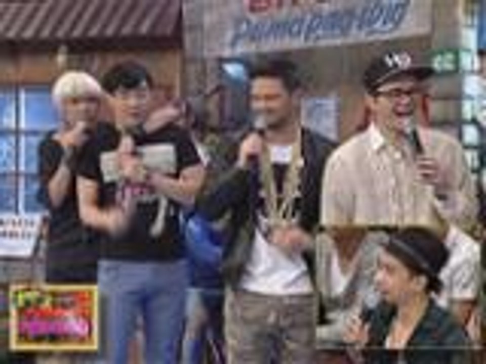 Vhong at Enzo dumiskarte ng harana kina Anne at Xia