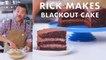 Rick Makes Chocolate Blackout Cake