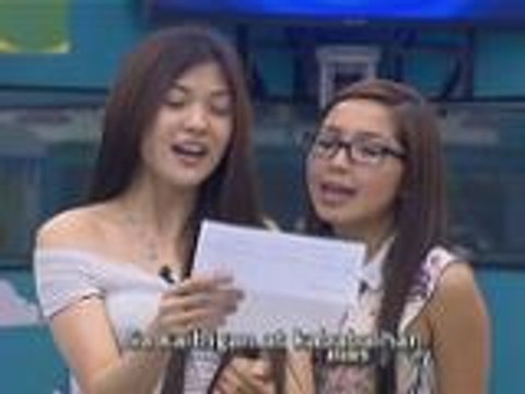 Dawn at Mikee, idinaan sa kanta ang mensahe para kay James