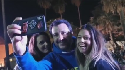 Salvini, el ministro del Interior italiano, no pisa el ministerio