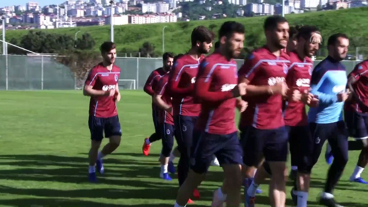 Trabzonspor Beşiktaş maçı hazırlıkları - TRABZON