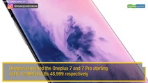 OnePlus 7, OnePlus 7 Pro launched: Check price, camera, storage and complete specs