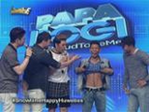 Papa Pogi ng San Pedro Laguna na si Gerry nakipagshowdown ng abs kay Derek Ramsay