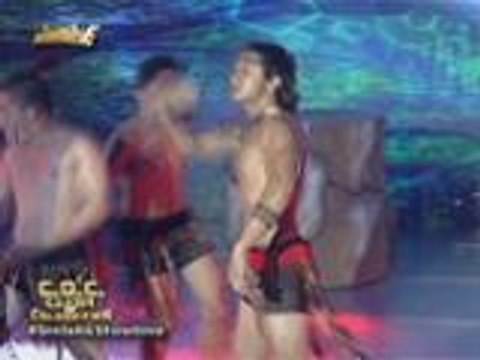 Manuel Chua napasabak sa intense na Haka dance performance sa It's Showtime Clash of Celebrities