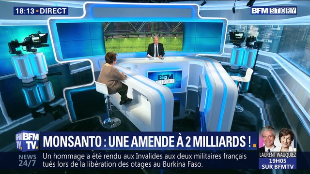 États-Unis: Monsanto condamné à verser 2 milliards de dollars à un couple atteint d'un cancer