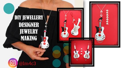 4 DIY JEWELLERY IDEAS !!! 4 GUITAR JEWELLERY MAKING