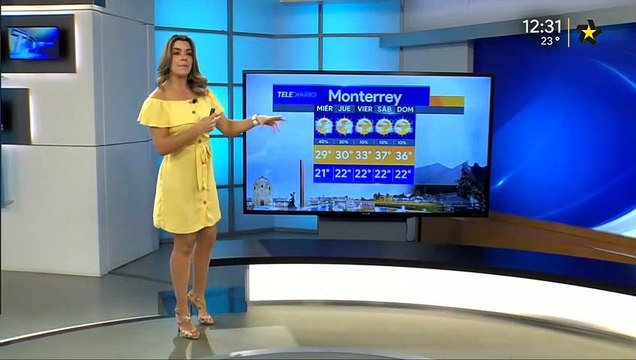 El pronóstico del tiempo con Marilu Kaufman Martes 14 Mayo 2019. @mariluk #Mexico #Monterrey #Clima #Weather