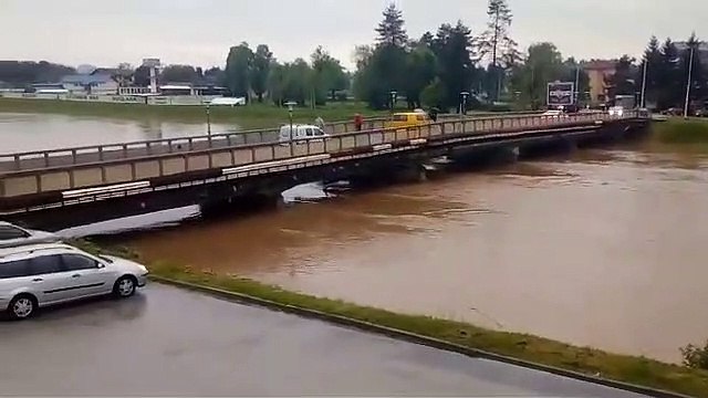 Derventa, Ukrina kod starog mosta u Derventi 14.05-2019. god. u 19 časova