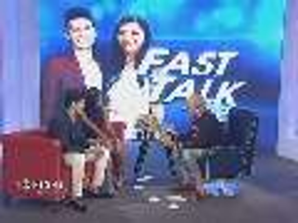 Alyssa Valdez and Kiefer Ravena answer Boy Abunda's Fast Talk questions