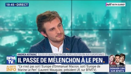 Un conseiller régional LFI quitte son parti et appelle à voter pour le Rassemblement National aux européennes