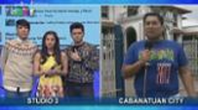 Vice, Anne at Vhong kinamusta ang mga Kapamilya sa Cabatuan City sa tulong ni Paul