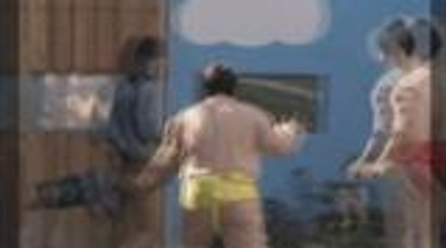 Tommy hinarap ang sumo wrestlers sa bahay ni Kuya