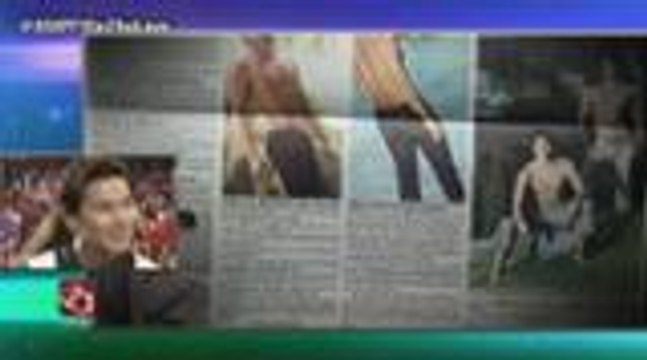 Enchong gets emotional while hearing the birthday message of his family and friends