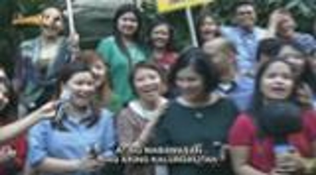 Madlang people naki-Singing Mo To at nakibirit sa Aegis Band