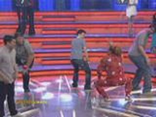 Marlou, Bal at ang mga lucky players, nagzumba!