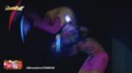 Nakakaaliw na colorful light performance ng Alab Poi Dancers